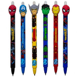 Długopis wymazywalny Colorino Avengers, 0.5mm Niebieski